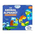Skillmatics Animal Alphabet Puzzle - 52 Piece Jigsaw Puzzle 
